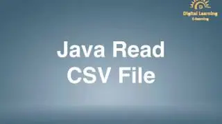 144 Java Read CSV File | Online Training Download app from below link