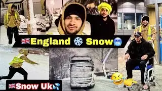 🇬🇧🥶💦 England ਚ Snowfall ਬਰਫ਼ ਹੀ ਬਰਫ਼ 😭🍁 /: Heavy Snow Uk #englandsnowfall #uksnow 