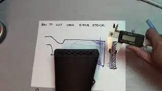 how to cut your rifle stock