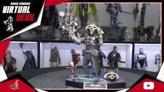 HOT TOYS - ROCKET - DELUXE - MMS 411 - GUARDIANS OF THE GALAXY VOL 2 - REVIEW FRANCAISE FRENCH