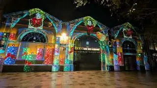 Cardiff Market Christmas Projection 2025 | 