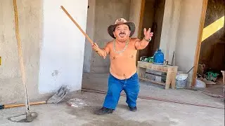 LEÔNCIO E OS PEDREIROS FINGEM QUE PILILIU TÁ INVISÍVEL, veja a reação dele 🤣 | PILILIU DA RESENHA