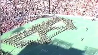 Fightin' Texas Aggie Band vs Ohio State University in 1986