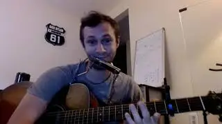 How to play Quiet Town by The Killers on guitar and harmonica