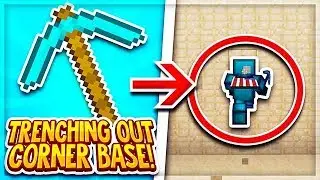 HUGE FACTION WAR + TRENCHING OUT THE CORNER BASE! | Minecraft Factions | ArcadeWars | Mario [2]