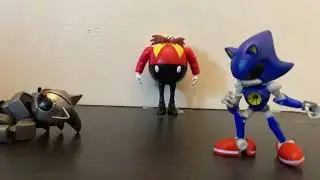 Metal Sonic Vs Mecha Sonic (stop motion)