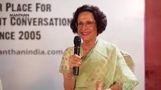 Manthan with Bachi Karkaria in conversation with Sridala Swami on, 