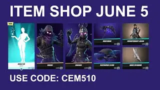 Fortnite Item Shop June 5, 2021