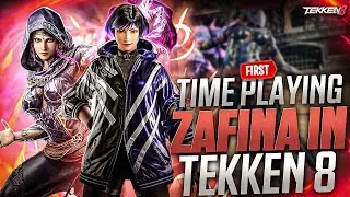 TEKKEN 8 - First Time Playing Zafina In Tekken 8