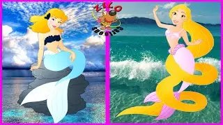 Amazing Disney And Disney Princess Little Mermaid Crossover ✬ Zilo Cartoons