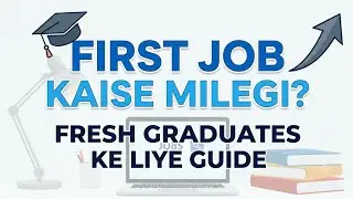 First Job Search | Fresh Graduates Complete Guide🤑💯