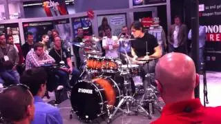 Tobias Ralph TEARING IT UP on a Sonor ProLite @ NAMM 2012