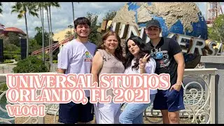 UNIVERSAL STUDIOS ORLANDO 2021 - VLOG I