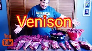 How to Break a Deer Down in useable Venison