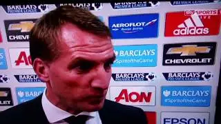 Brendan Rodgers accuses Ashley Young of diving