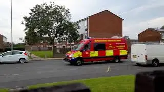 northumberland fire and rescue van