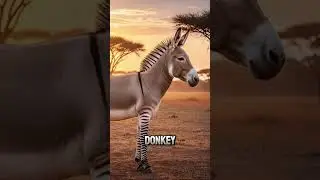 Zonkey one of the cutest animals you never heard of! 🦓🫏