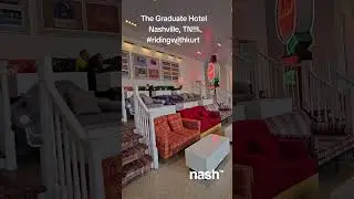 The Graduate Hotel Nashville, TN!!! #ridingwithkurt