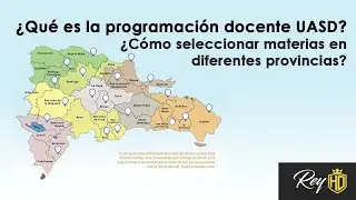 &iquest;Qu&eacute; es la programaci&oacute;n docente UASD  &iquest;C&oacute;mo seleccionar materias en diferentes provincias