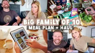 ✨Big Family✨ Meal Plan + Grocery Haul // the one where we need a therapist to intervene 😂