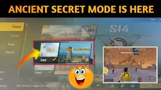 ANCIENT SECRET MODE IS HERE | PUBG MOBILE NEW ANCIENT SECRET MODE
