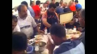 Le jour d'el Henna de salim et le Diner a bains romains .