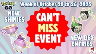 🎃 Pokémon GO Weekly Breakdown (Oct 20 – 26): Halloween Part 1 Begins! 👻