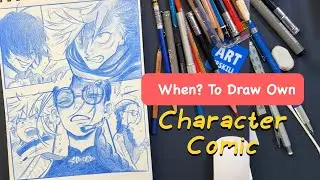 When? You Can Sketch OWN Characters Comic.