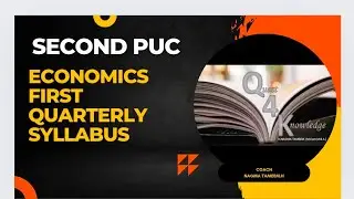 SECOND PUC ECONOMICS SYLLABUS 2024-25 KARNATAKA BOARD