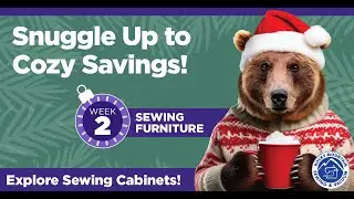 Holiday Quilt Show Pricing! Furniture Week - Sewing Cabinets