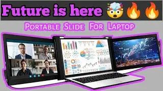 Portable Triple Screen Monitor 🤯🔥🔥| Hindi Review | Cool Gadgets 2022 | Top technology