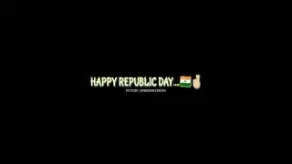 Happy Republic Day Status 😍 Sandese Aate Hai Song Status Black Screen Status 26 January Status 🇮🇳
