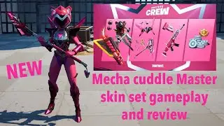 *NEW* June Crew pack! MECHA CUDDLE MASTER skin, Phytronic bow, Nuzzle Jet, gameplay and review!