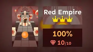 Red Empire ⭐️⭐️⭐️⭐️⭐️ | Rolling Sky - Level 88
