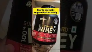 Unboxing ON WHEY protien by optimum Nutrition #optimumnutrition #wheyprotein #wheyproteinreview