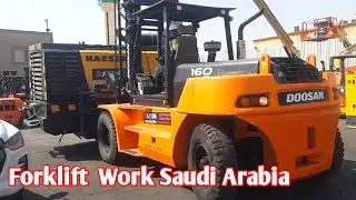 Forklift In Saudi Arabia || How to Drive Forklift || Forklift Training