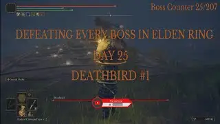 1 day 1 Elden Ring boss - Day 25 | Deathbird #1