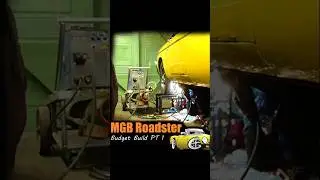 MGB Roadster Rust Repair #carrestorationproject #mgb #classiccarrestoration