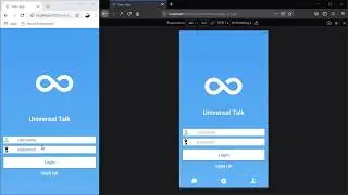'Universal Talk'-Chat app 3rd Semester mobile Application Development Project