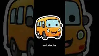 Cute Cartoon Car Stickers &ndash; Smiling & Cheerful Vehicle Collection (9 PNGs)