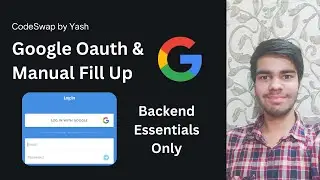 Token ⅋ Cookie: Google OAuth & Manual Auth | One Shot Tadka