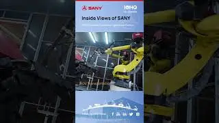 SANY Kunshan Excavator Lighthouse Factory &mdash; Inside Views of SANY