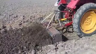 Почвофреза на Т-25 испытания
