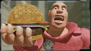 TF2 ANIMATION - Солдат готовит гамбургер: воссоздание и дань уважения