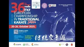 Tatami 5 - Friday - 36th EUROPEAN TRADITIONAL CHAMPIONSHIP IN TRADITIONAL KARATE.