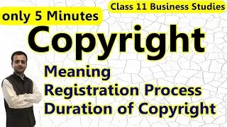 Copyright Class 11 Business Studies | MSME & Business Entrepreneurship, Intellectual Property Rights