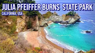 Big Sur MUST SEE WATERFALL Hike - McWay Falls - Full Hike