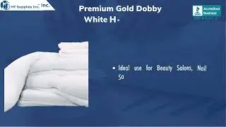 Premium Gold Dobby White Hand Towels | Premium Hand Towels | Hand Towels Bulk USA | Hand Towels USA