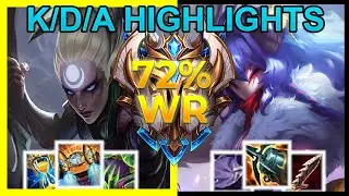 【 Diana 】vs. Kindred - CHALLENGER - Jungle - 11.14 - League of Legends KDA Highlights