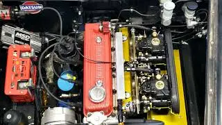 1968 Datsun Fairlady 1600 Roadster SPL311 R16 Engine with Weber 40 DCOE Idle and revs